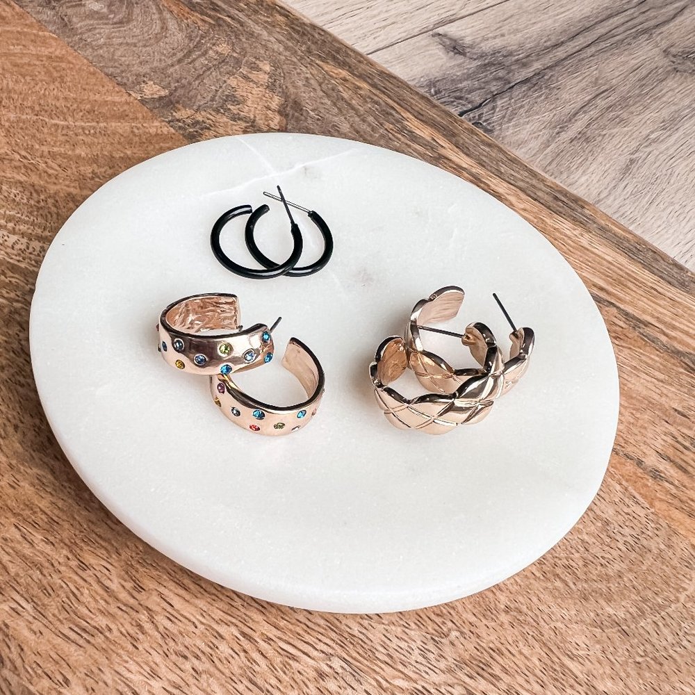 THE FELICITY EARRING SET